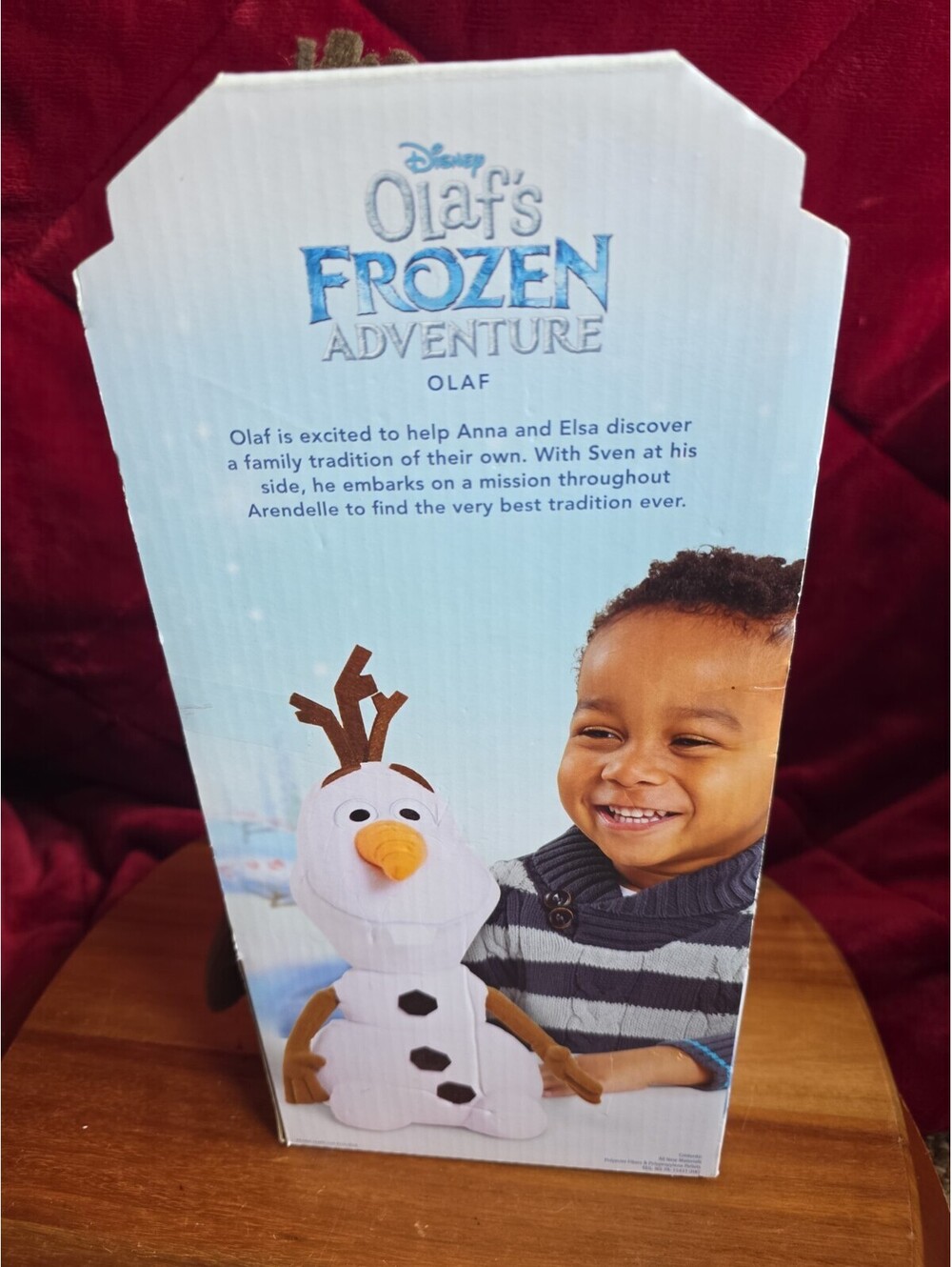 Disney Olaf’s Frozen Adventure Plush 2017 Just Play Snowman Olaf New - Picture 4 of 4